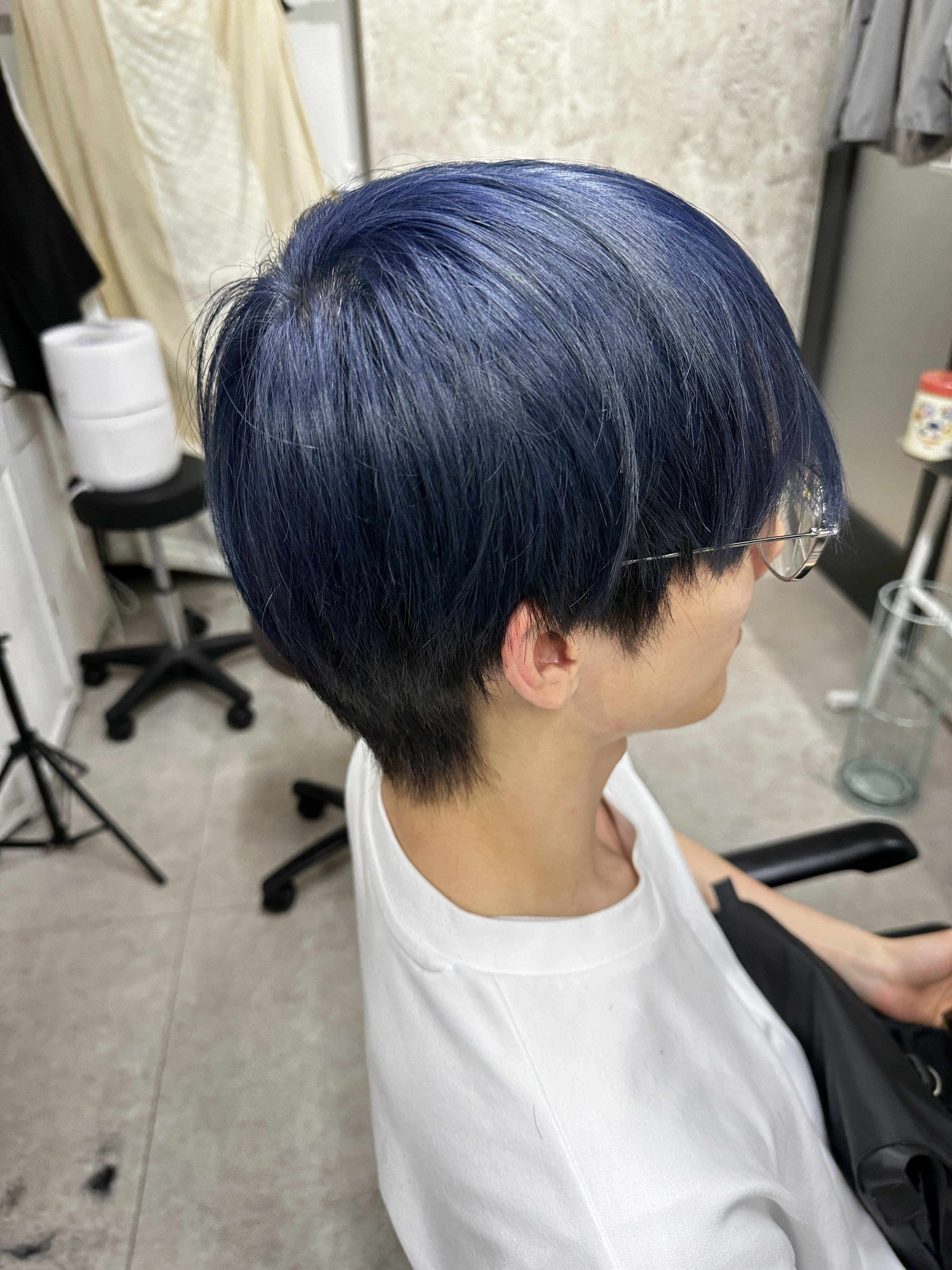 カラートリートメント NAVY/ティントバー/ヘアカラーを使ったクチコミ（1枚目）