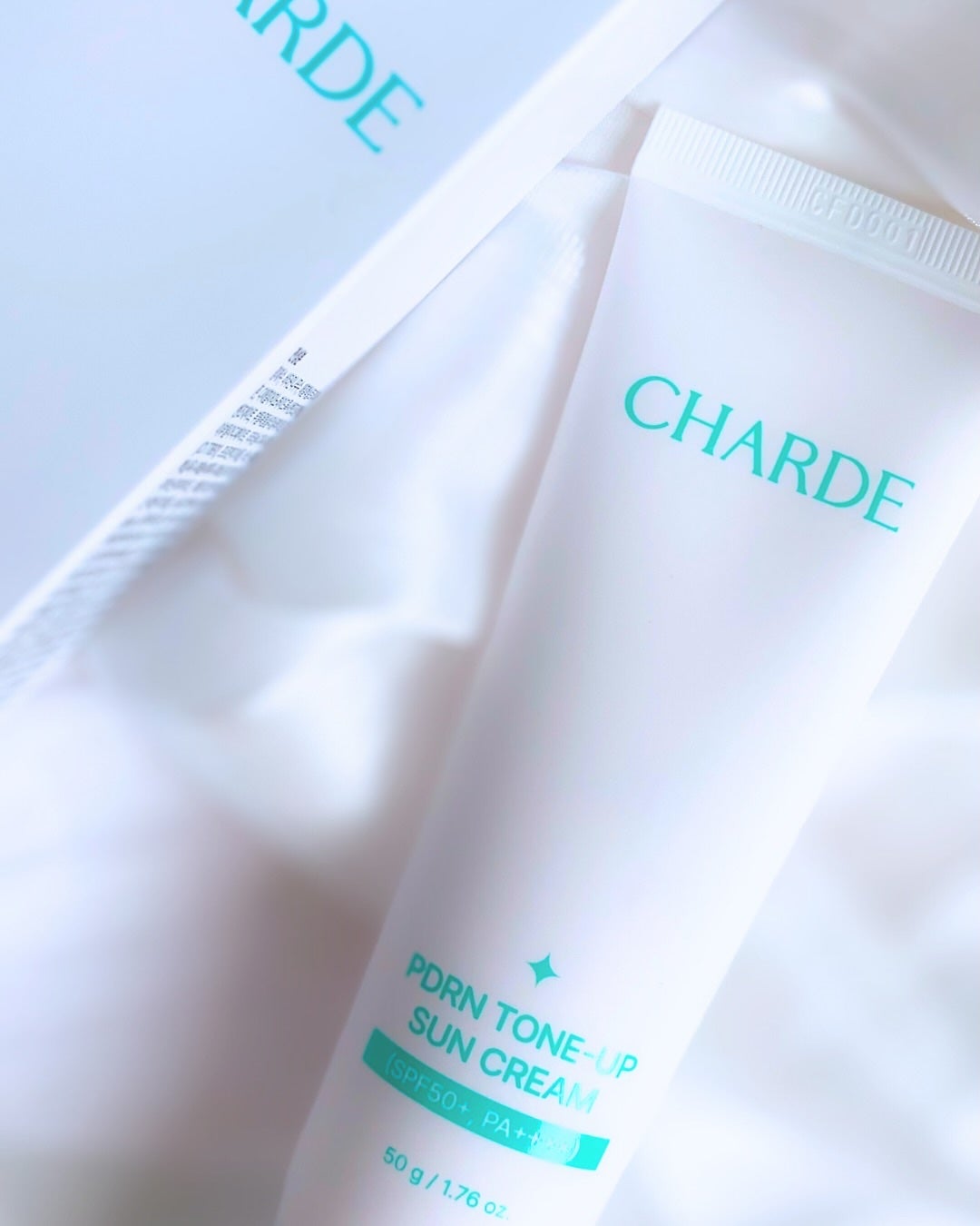 PDRN TONE-UP SUN CREAM/CHARDE/日焼け止めクリームを使ったクチコミ(1枚目)