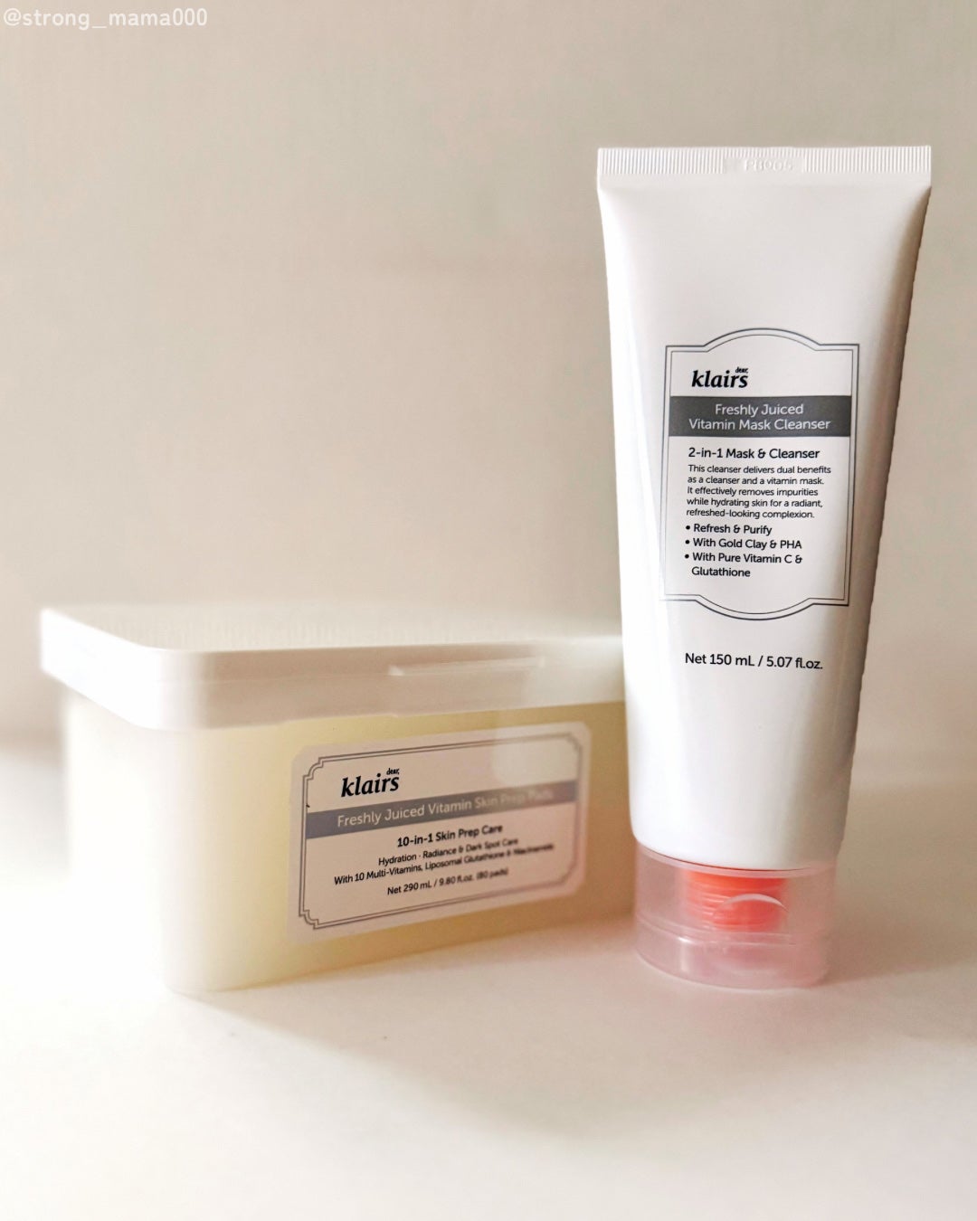 ビタグル10マスク/Klairs/シートマスク・パックを使ったクチコミ(1枚目)