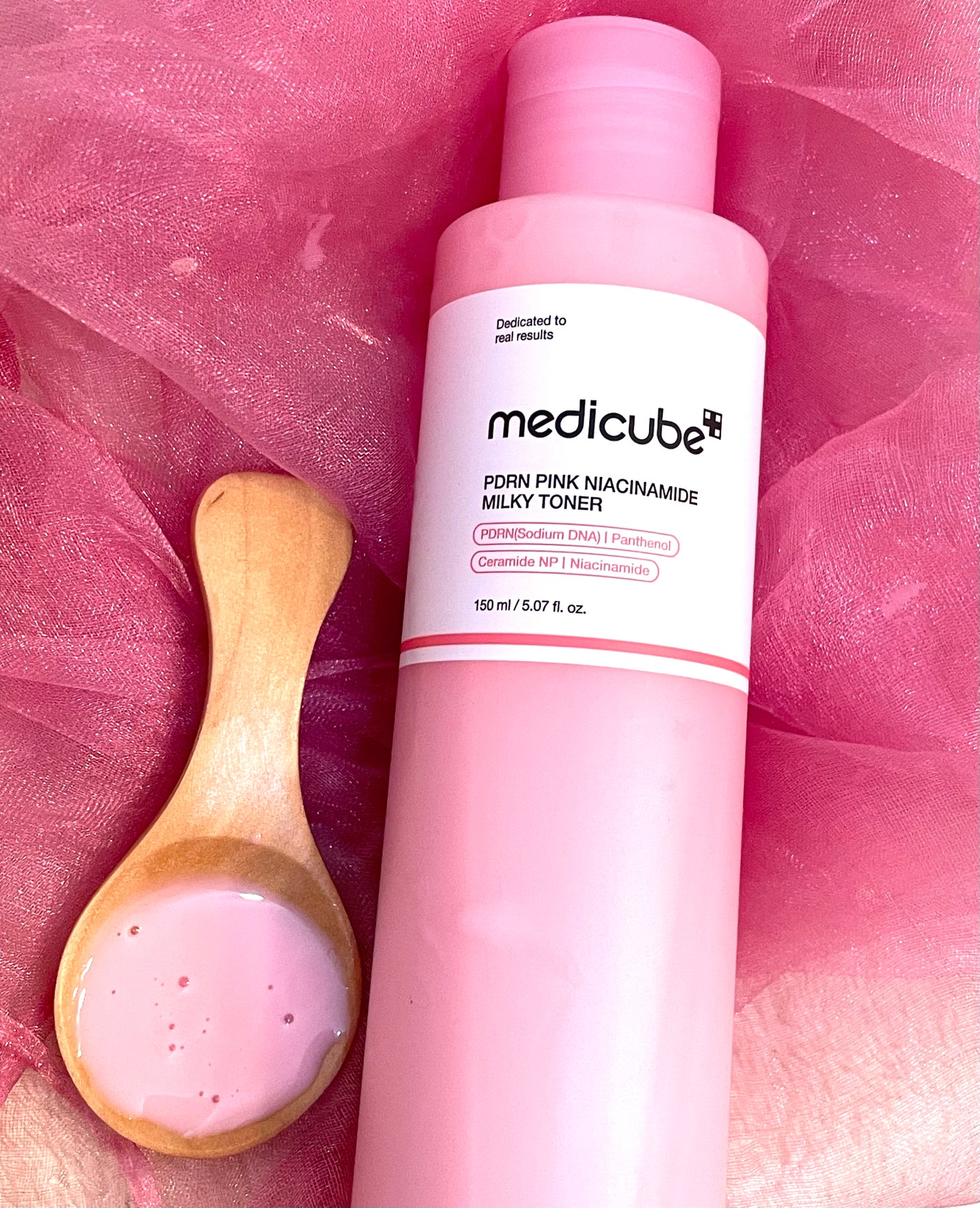 PDRNピンクナイアシンアミドミルキートナー/MEDICUBE/化粧水を使ったクチコミ(2枚目)