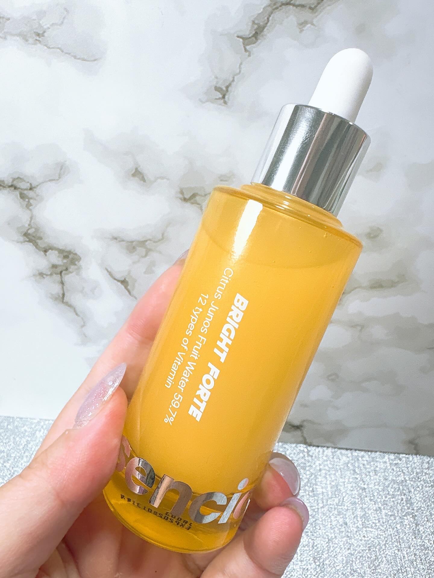 Bright Forte Ampoule/essenciel/美容液を使ったクチコミ（2枚目）