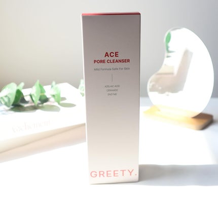 ACE pore cleanser /GREETY/洗顔フォームを使ったクチコミ(4枚目)
