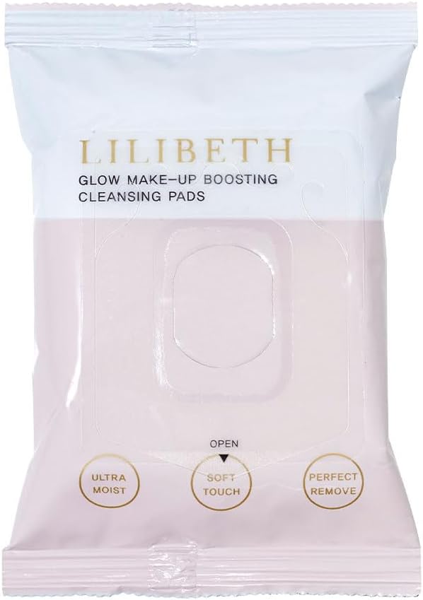 LILIBETH グローメイクアップ ブースティング クレンジングパッド LILIBETH