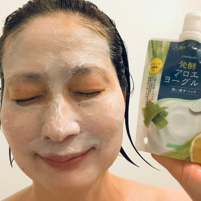 アロエメイド 発酵クリアパックAY 170g/アロエメイド/洗い流すパック・マスクを使ったクチコミ(3枚目)