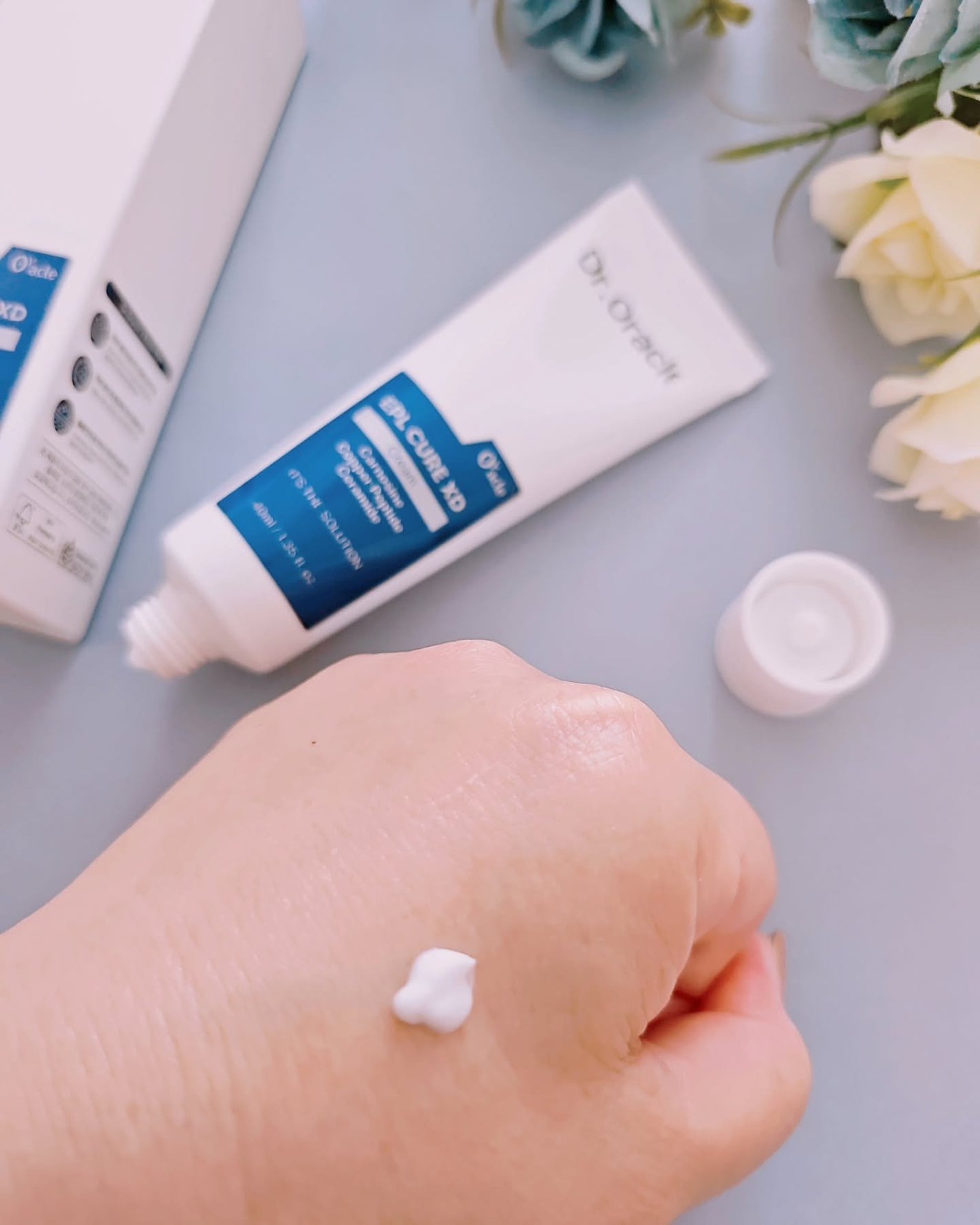 EPL キュアクリームXD/Dr.Oracle/フェイスクリームを使ったクチコミ(4枚目)