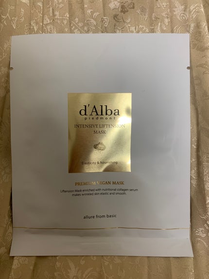 インテンシブリフテンションマスク/ダルバ/シートマスク・パックを使ったクチコミ(1枚目)
