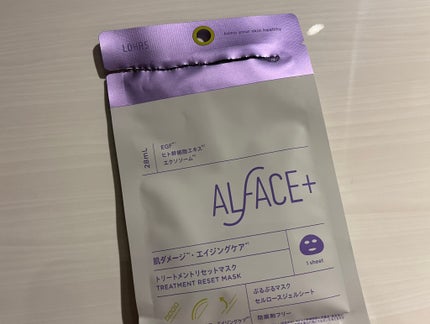 トリートメントリセットマスク/ALFACE+/シートマスク・パックを使ったクチコミ(1枚目)