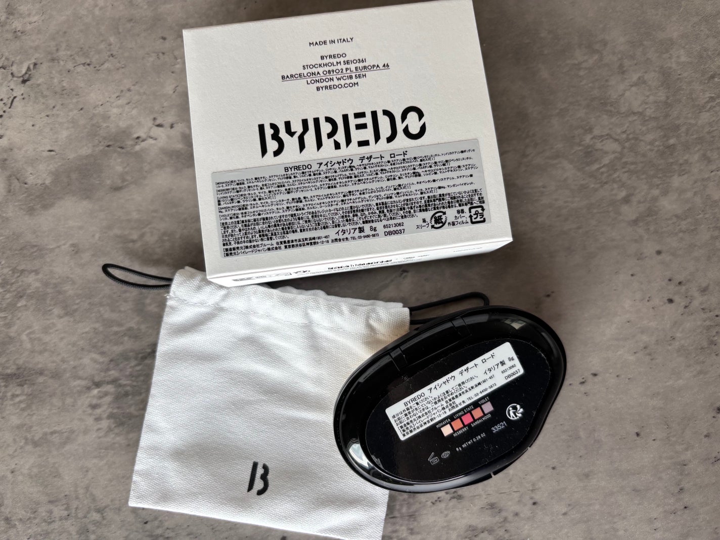 アイシャドウ 5カラーズ/BYREDO/アイシャドウパレットを使ったクチコミ(4枚目)