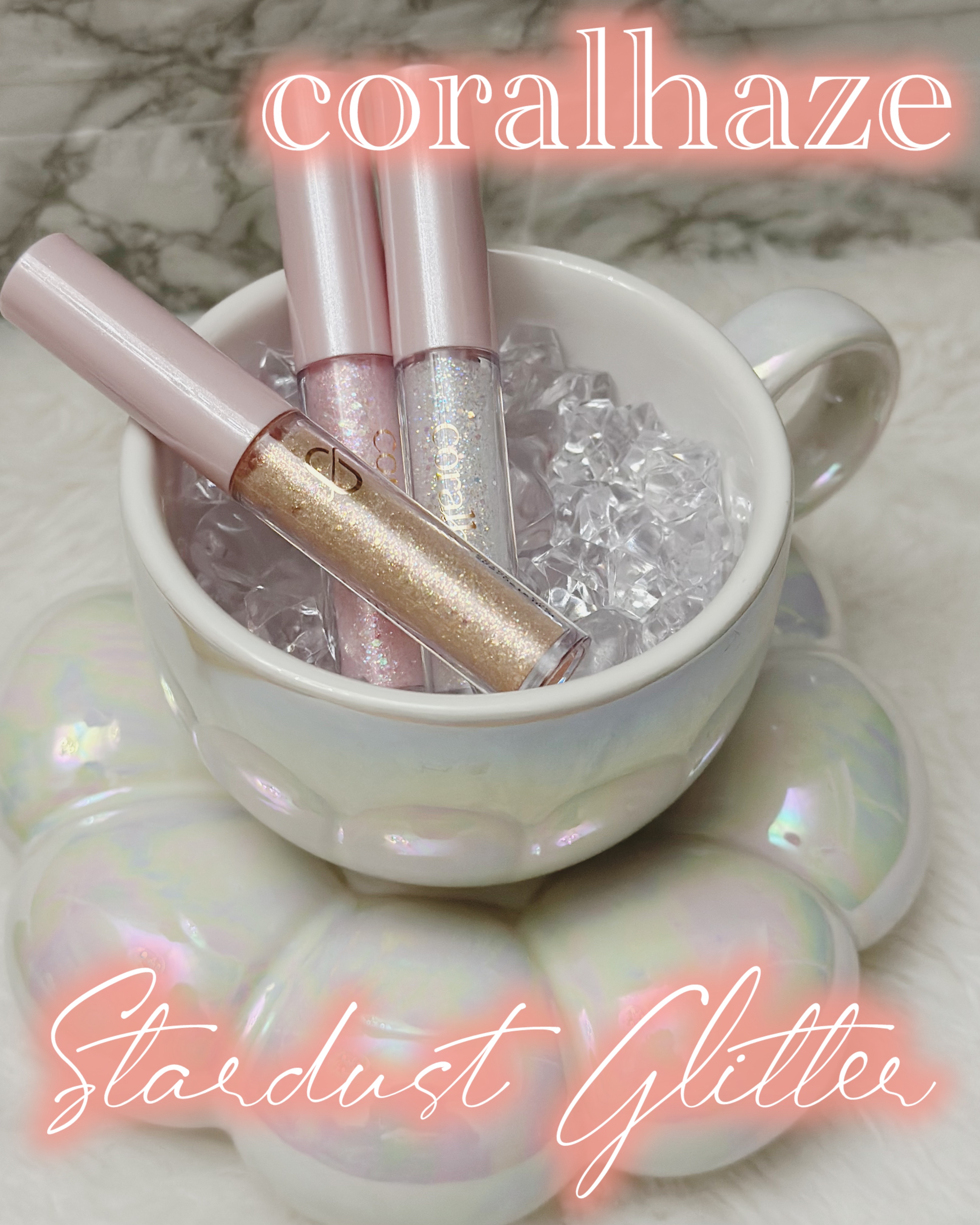 STARDUST GLITTER/Coralhaze/ジェル・クリームアイシャドウを使ったクチコミ（1枚目）