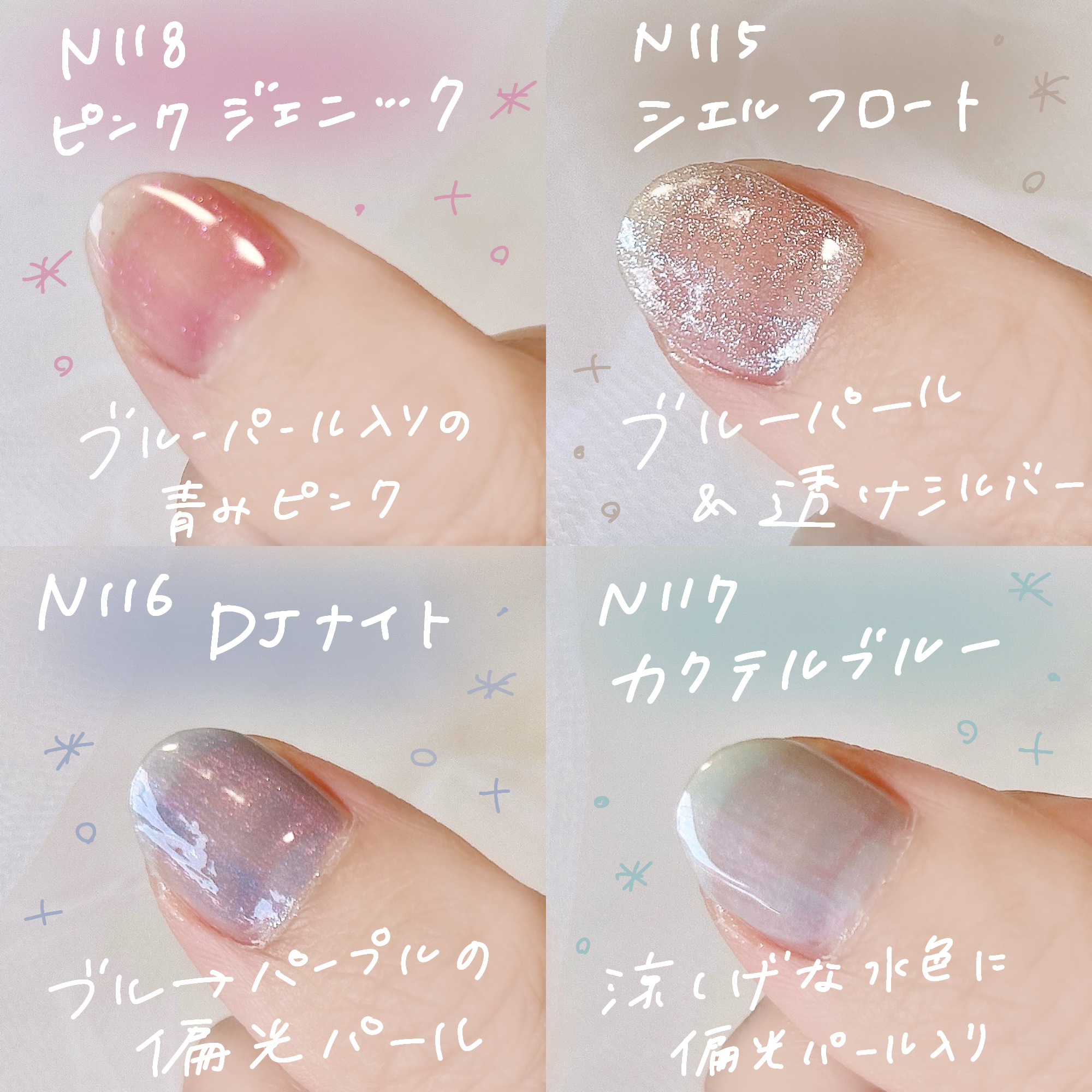 カラフルネイルズ/キャンメイク/マニキュアを使ったクチコミ（3枚目）