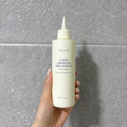 フォルテ アンプル トリートメント/treecell/洗い流すヘアトリートメントを使ったクチコミ(3枚目)