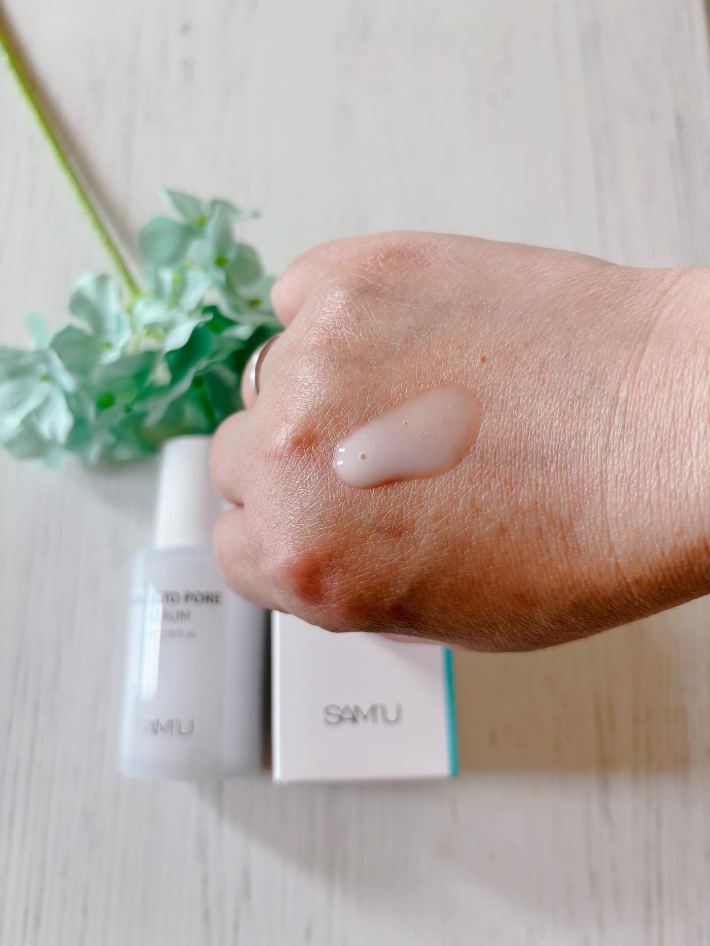 サミュ ガラクトポア セラム/SAM'U/美容液を使ったクチコミ（2枚目）