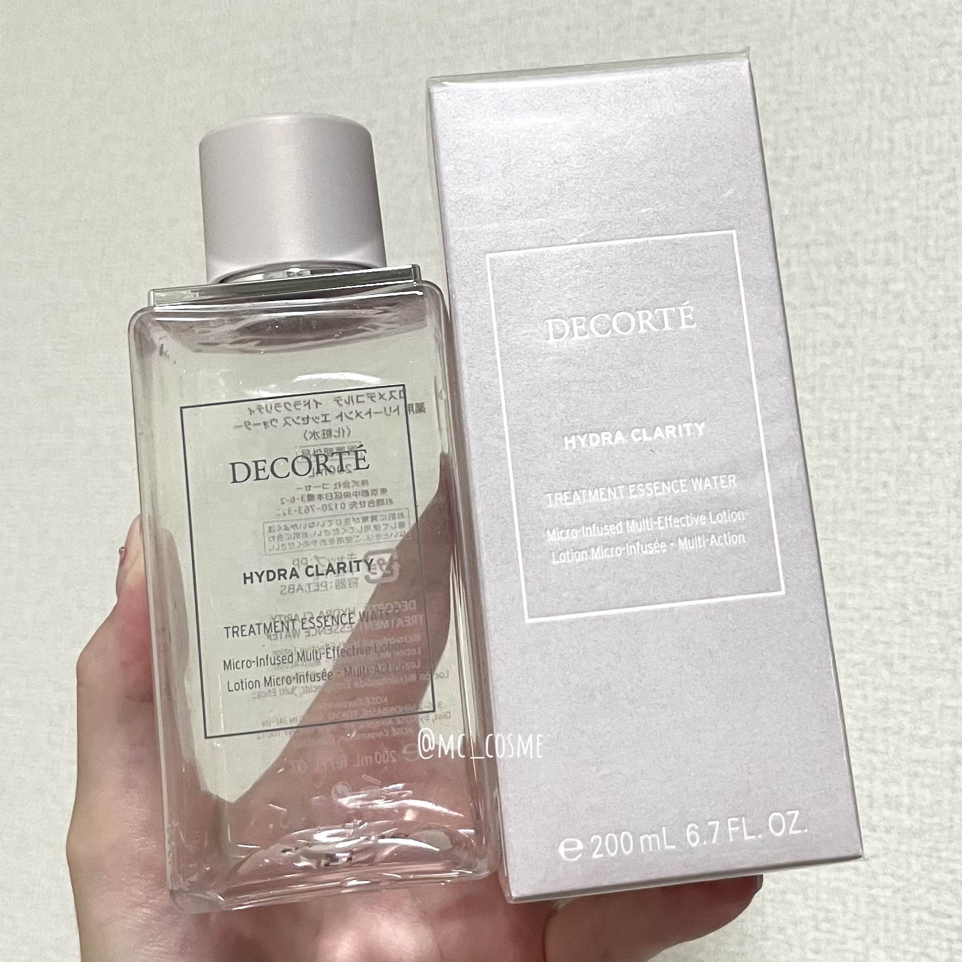 イドラクラリティ　薬用 トリートメント エッセンス ウォーター/DECORTÉ/化粧水を使ったクチコミ（2枚目）