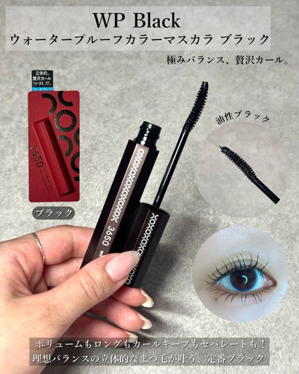 MIRO on LIPS 「使って分かる、実力派マスカラ👀✨️《3650マスカラ》全色塗っ..」(5枚目)