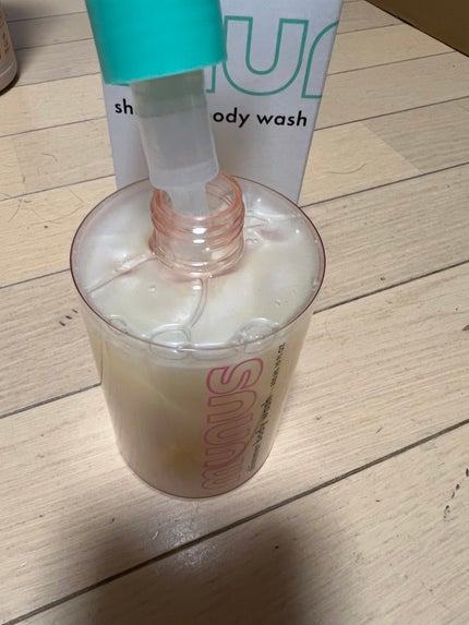 summer dawn shimmer body wash/munus/ボディソープを使ったクチコミ(2枚目)