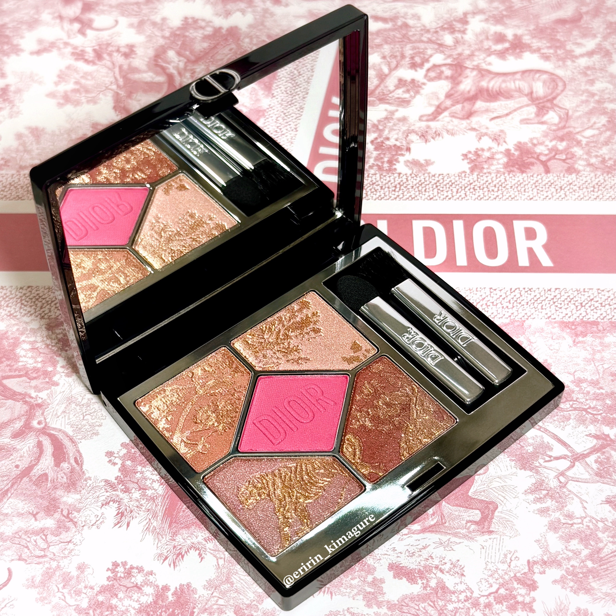 【旧】ディオールショウ サンク クルール（サマー コレクション 2025 限定品）/Dior/アイシャドウを使ったクチコミ（2枚目）