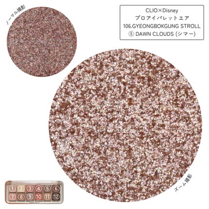 プロ アイ パレット エアー/CLIO/アイシャドウパレットを使ったクチコミ(6枚目)