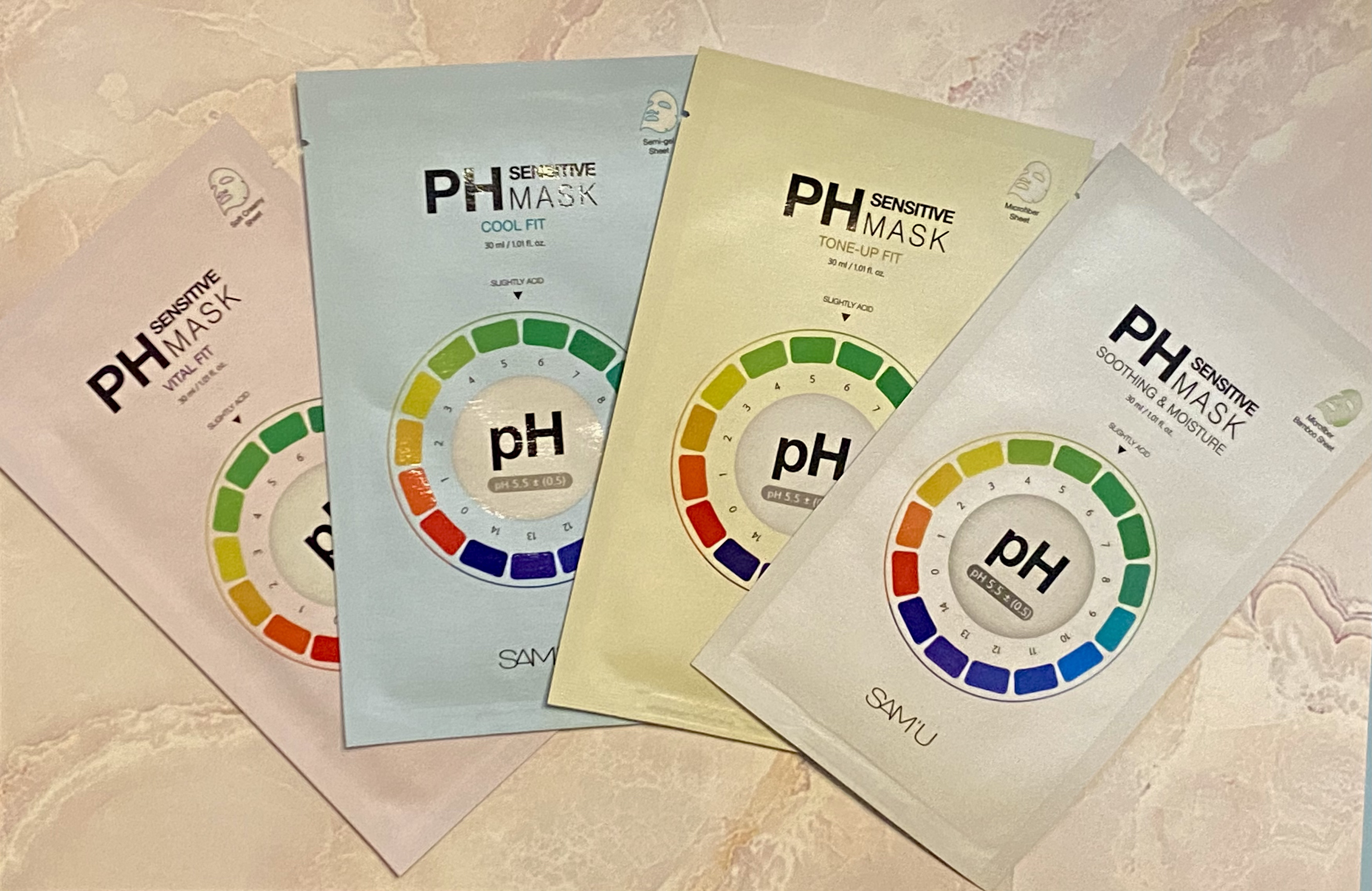 PHセンシティブマスク トーニングフィット 5枚入/SAM'U/シートマスク・パックを使ったクチコミ（1枚目）