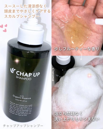 チャップアップシャンプー/CHAP UP(チャップアップ)/市販シャンプーを使ったクチコミ(2枚目)