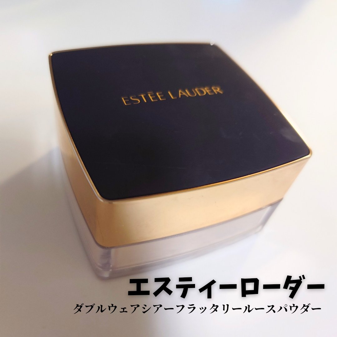 ダブル ウェア シアー フラッタリー ルース パウダー/ESTEE LAUDER/ルースパウダーを使ったクチコミ（1枚目）
