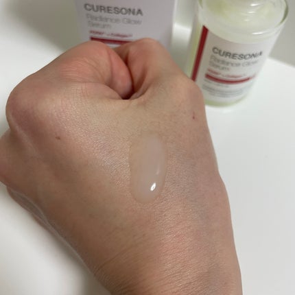 キュアソナセラム ラディエンスグローセラム/CURESONA/美容液を使ったクチコミ(2枚目)