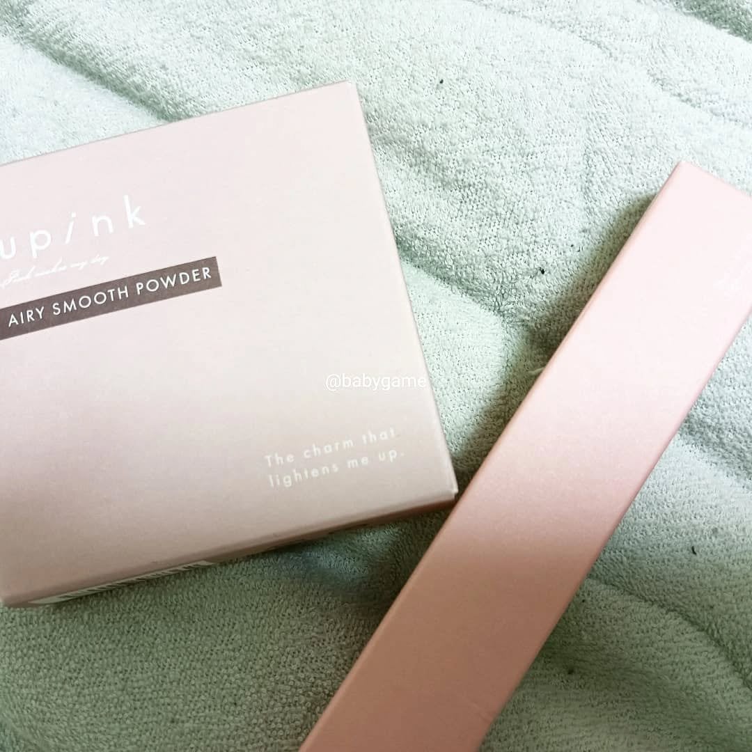 エアリースムースパウダー/upink/プレストパウダーを使ったクチコミ(1枚目)
