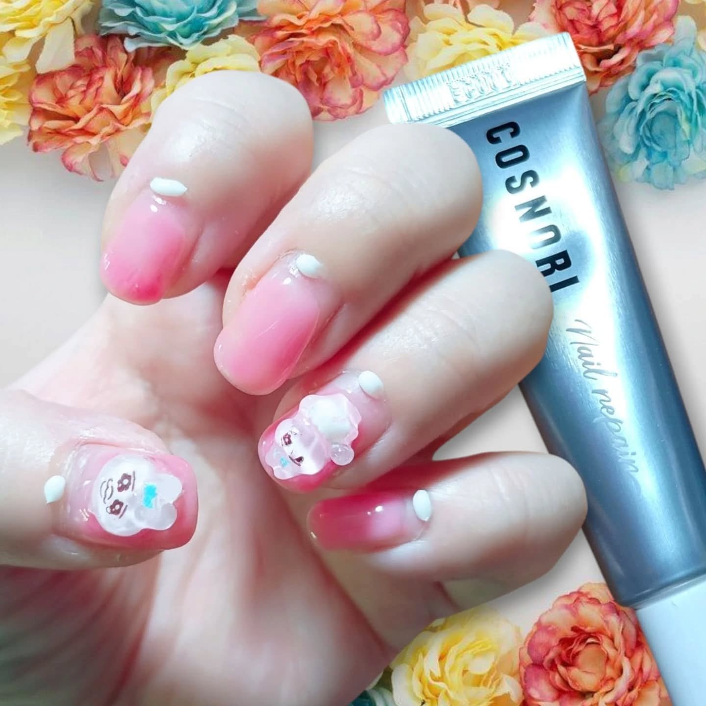 シルクリペアネイルクリーム/COSNORI/ネイルオイル・トリートメントを使ったクチコミ（3枚目）