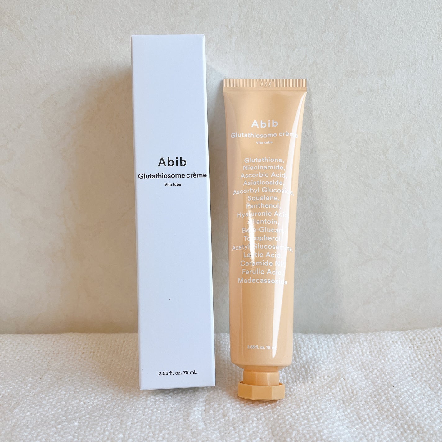 アビブ グルタチオンソームクリームビタチューブ/Abib /フェイスクリームを使ったクチコミ(1枚目)