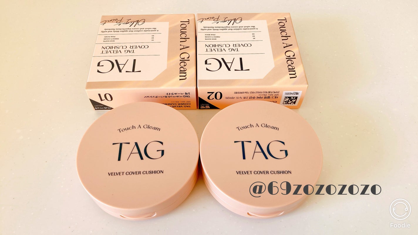 ベルベットカバークッション/TAG/クッションファンデーションを使ったクチコミ(5枚目)