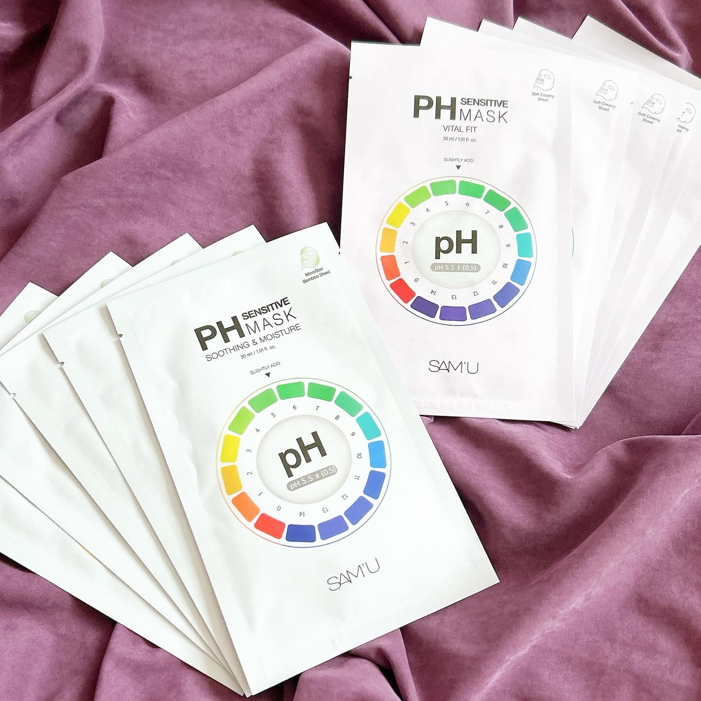 PHセンシティブマスクスージング＆モイスト/SAM'U/シートマスク・パックを使ったクチコミ（1枚目）