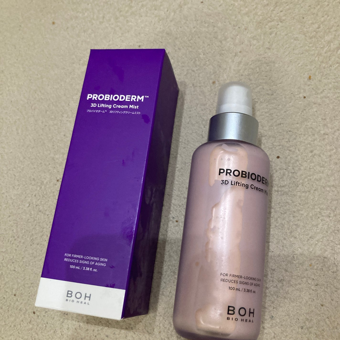 バイオヒールボ プロバイオダーム™ 3Dリフティングクリームミスト/BIOHEAL BOH/ミスト状化粧水を使ったクチコミ(1枚目)