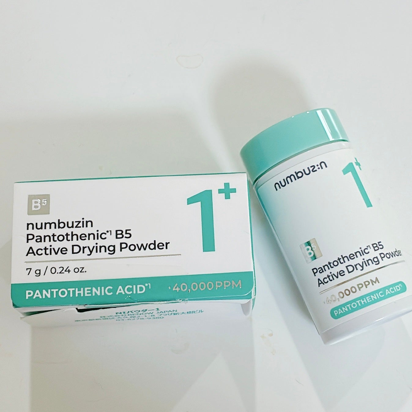 1番 かけるパントテン酸スキンパウダー/numbuzin/その他スキンケアを使ったクチコミ(1枚目)