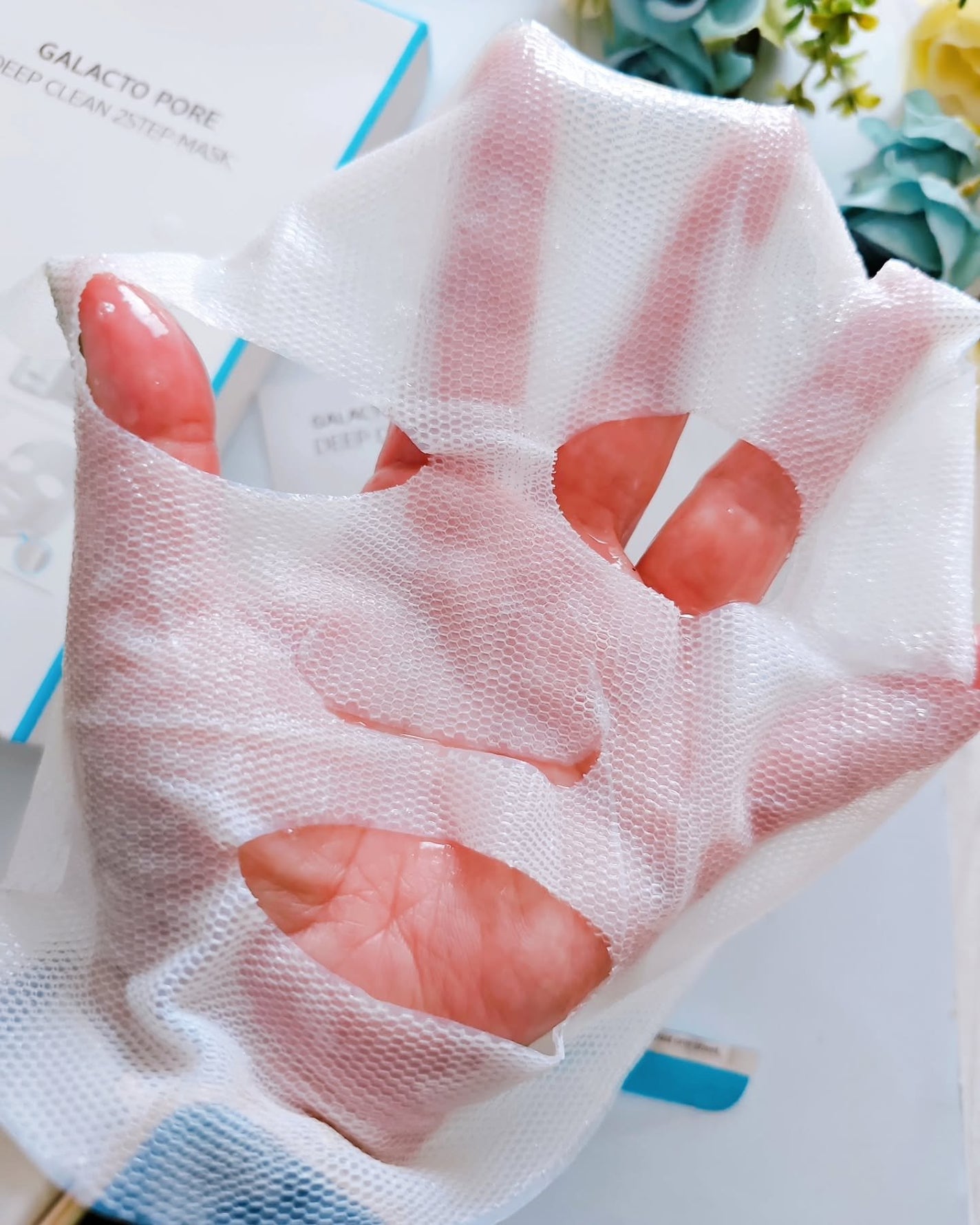 サミュ ガラクトポア ディープクリーン 2ステップマスク/SAM'U/シートマスク・パックを使ったクチコミ(5枚目)