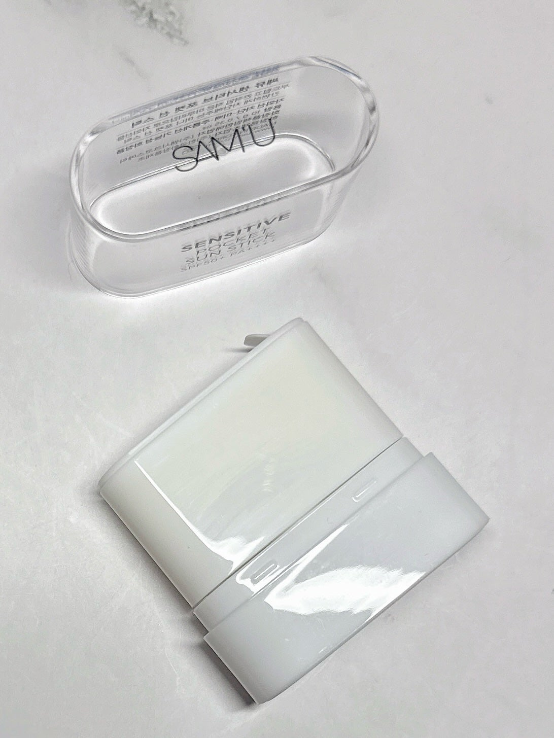センシティブポケットサンスティック/SAM'U/日焼け止めスティックを使ったクチコミ(4枚目)