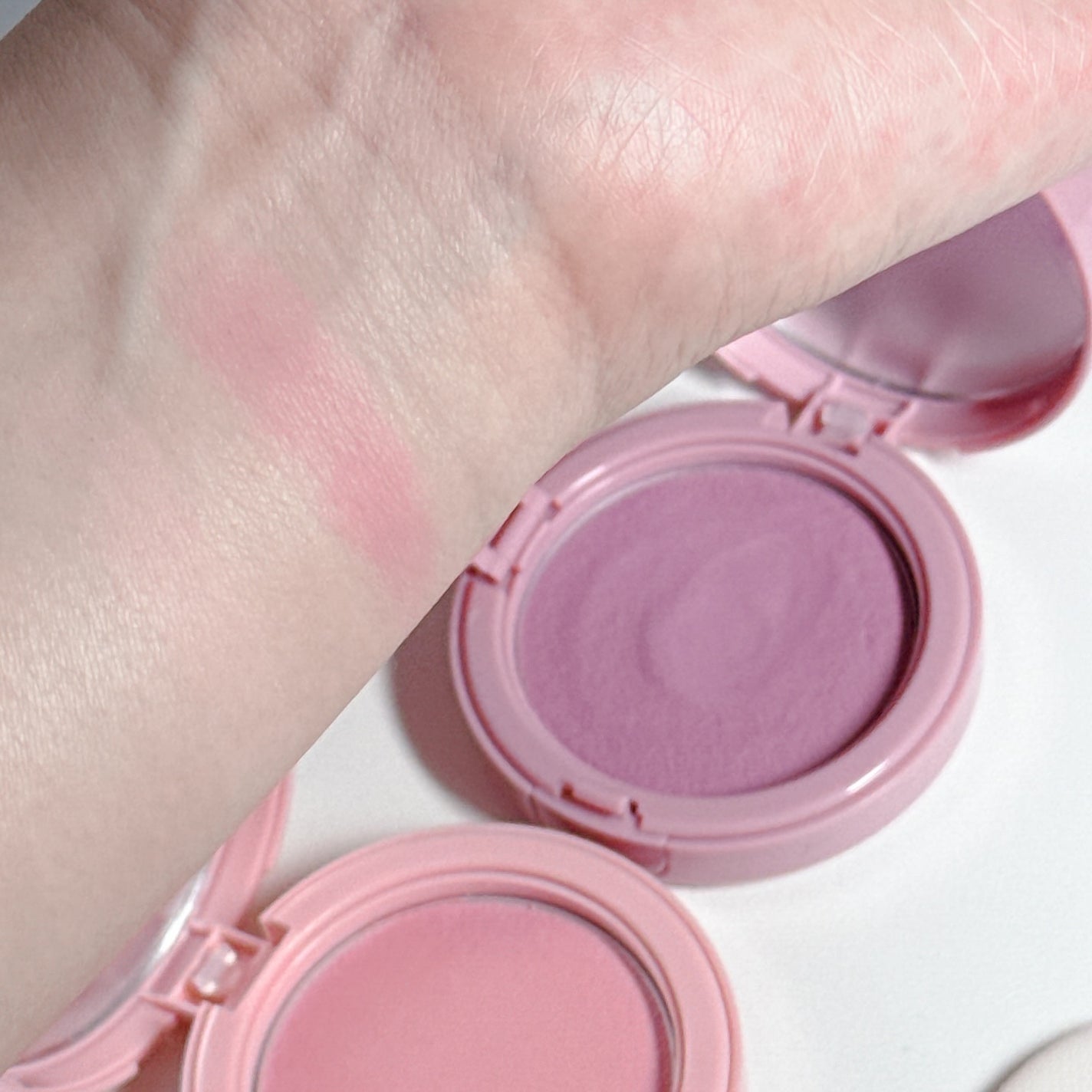 フラッフィーベルベットクッションチーク /TFIT/ジェル・クリームチークを使ったクチコミ(5枚目)