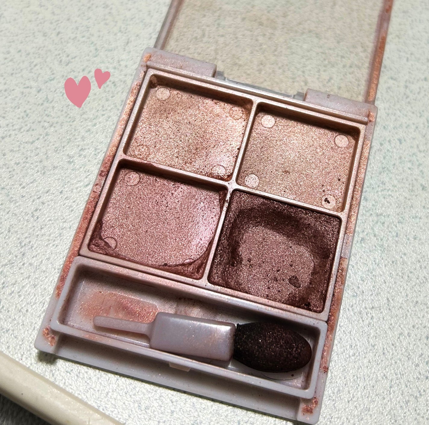 シルキースフレアイズ/キャンメイク/アイシャドウパレットを使ったクチコミ(1枚目)