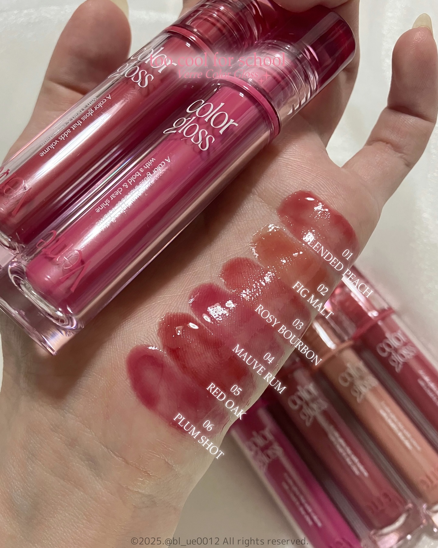 ベールカラーグロス/too cool for school/リップグロスを使ったクチコミ（3枚目）