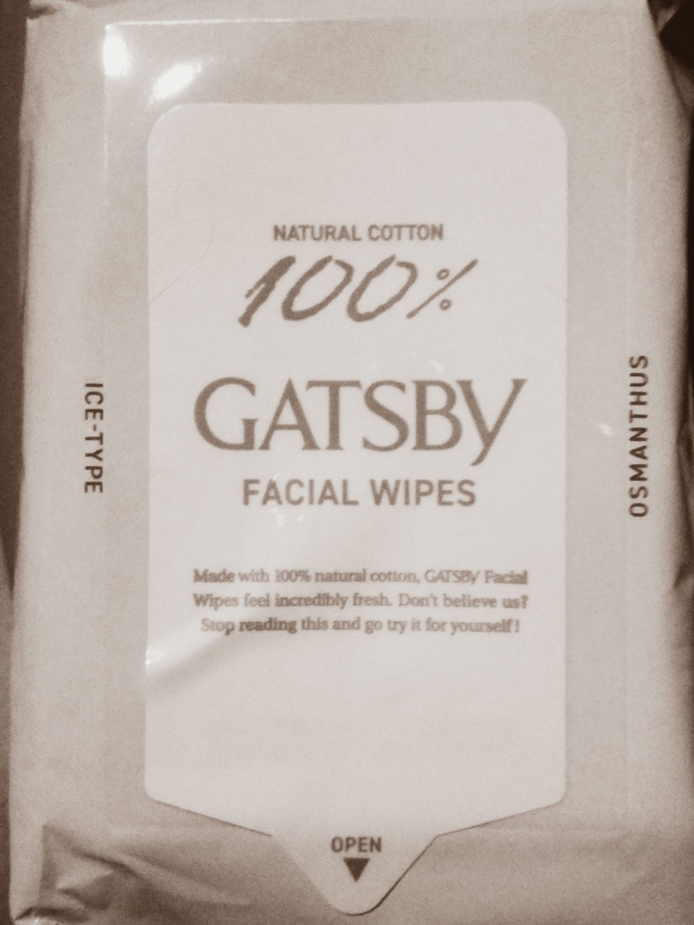 ボディペーパー キンモクセイの香り/ギャツビー/ボディシートを使ったクチコミ(1枚目)