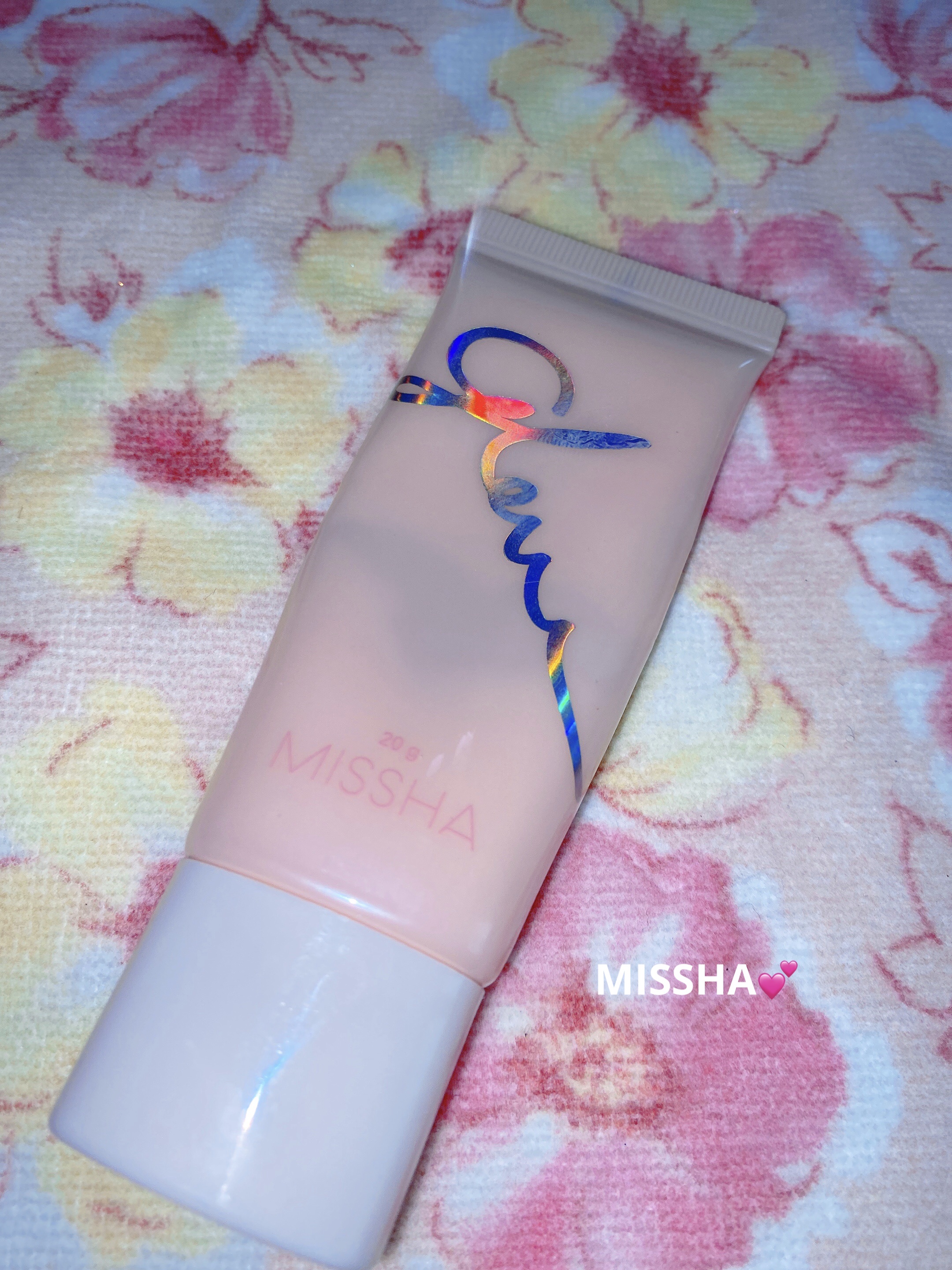 ミシャ グロウ スキンバーム（Ｒ） ミニ 20g(限定)【旧】/MISSHA/化粧下地を使ったクチコミ（1枚目）