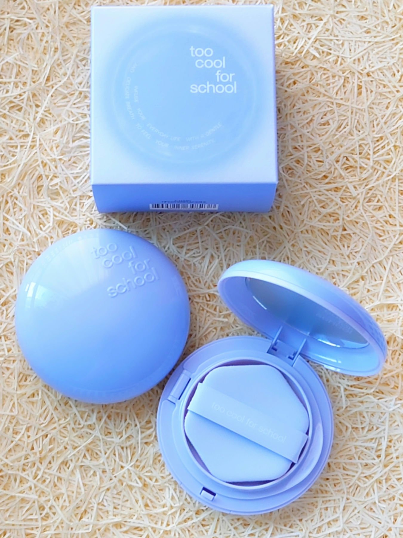 エアーフィットクッション/too cool for school/クッションファンデーションを使ったクチコミ（1枚目）