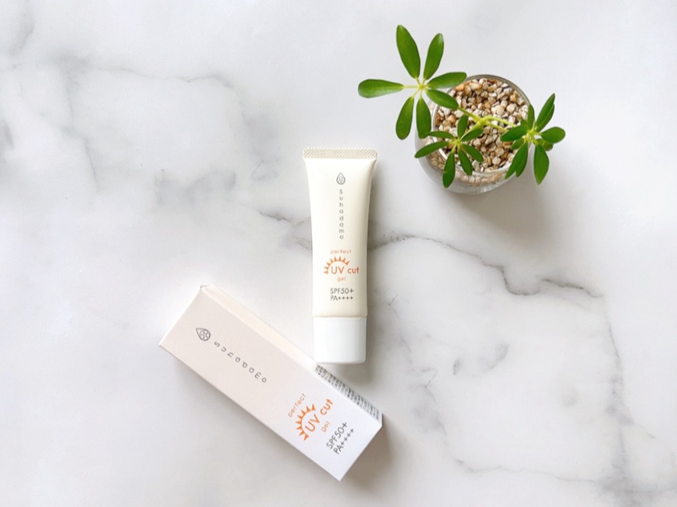 スハダモ パーフェクトUVカットジェル/ Suhadamo/日焼け止めジェルを使ったクチコミ（1枚目）