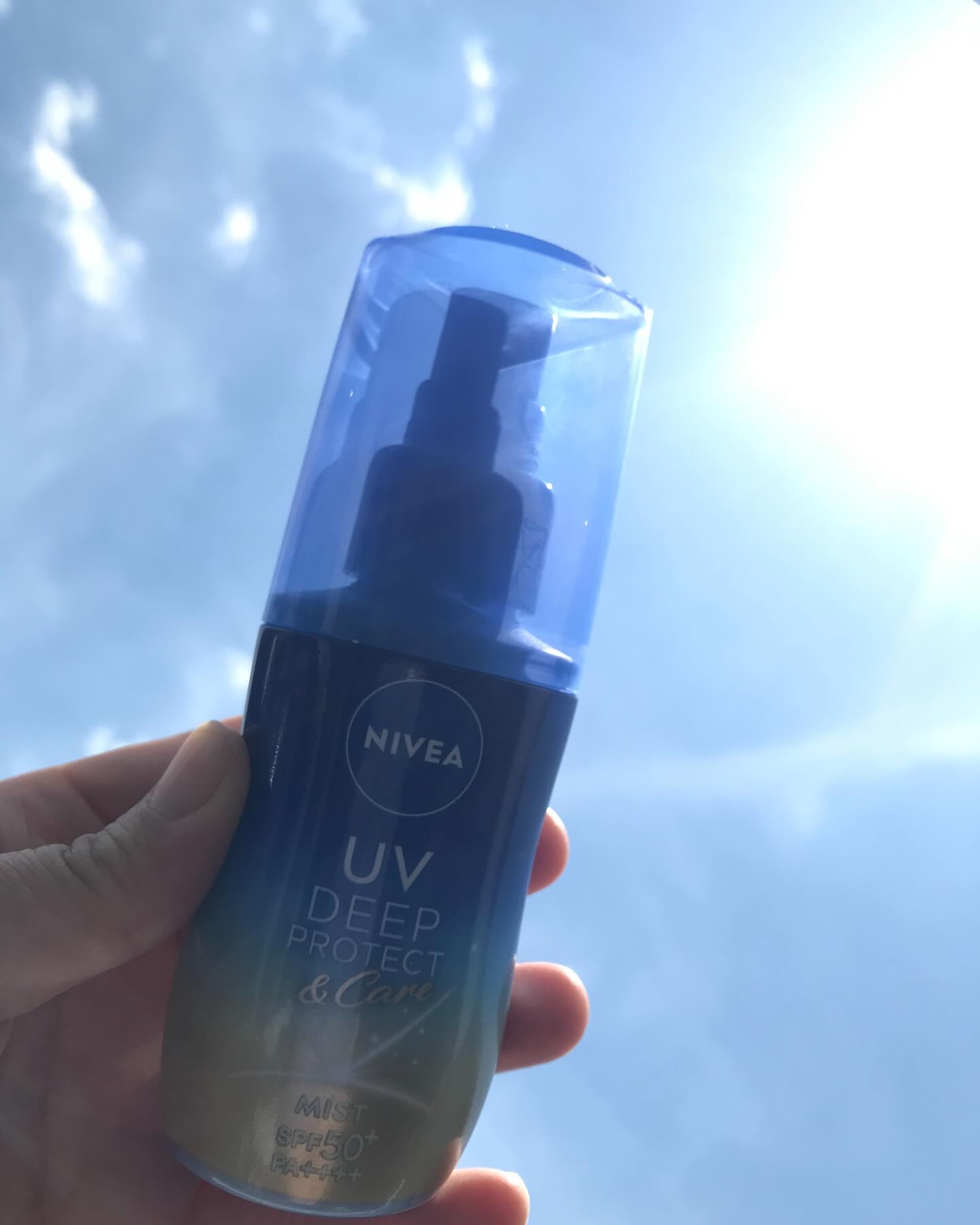 ニベアUV ディーププロテクト＆ケア ミルクミスト/ニベア/日焼け止めミスト・スプレーを使ったクチコミ（2枚目）