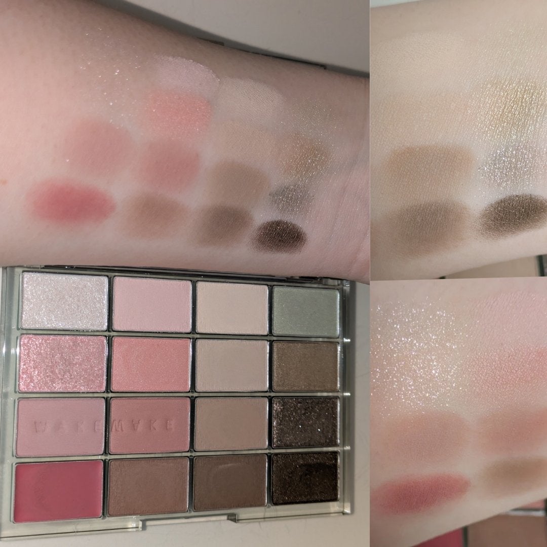 ソフトブラーリングアイパレット/wakemake/アイシャドウパレットを使ったクチコミ(5枚目)