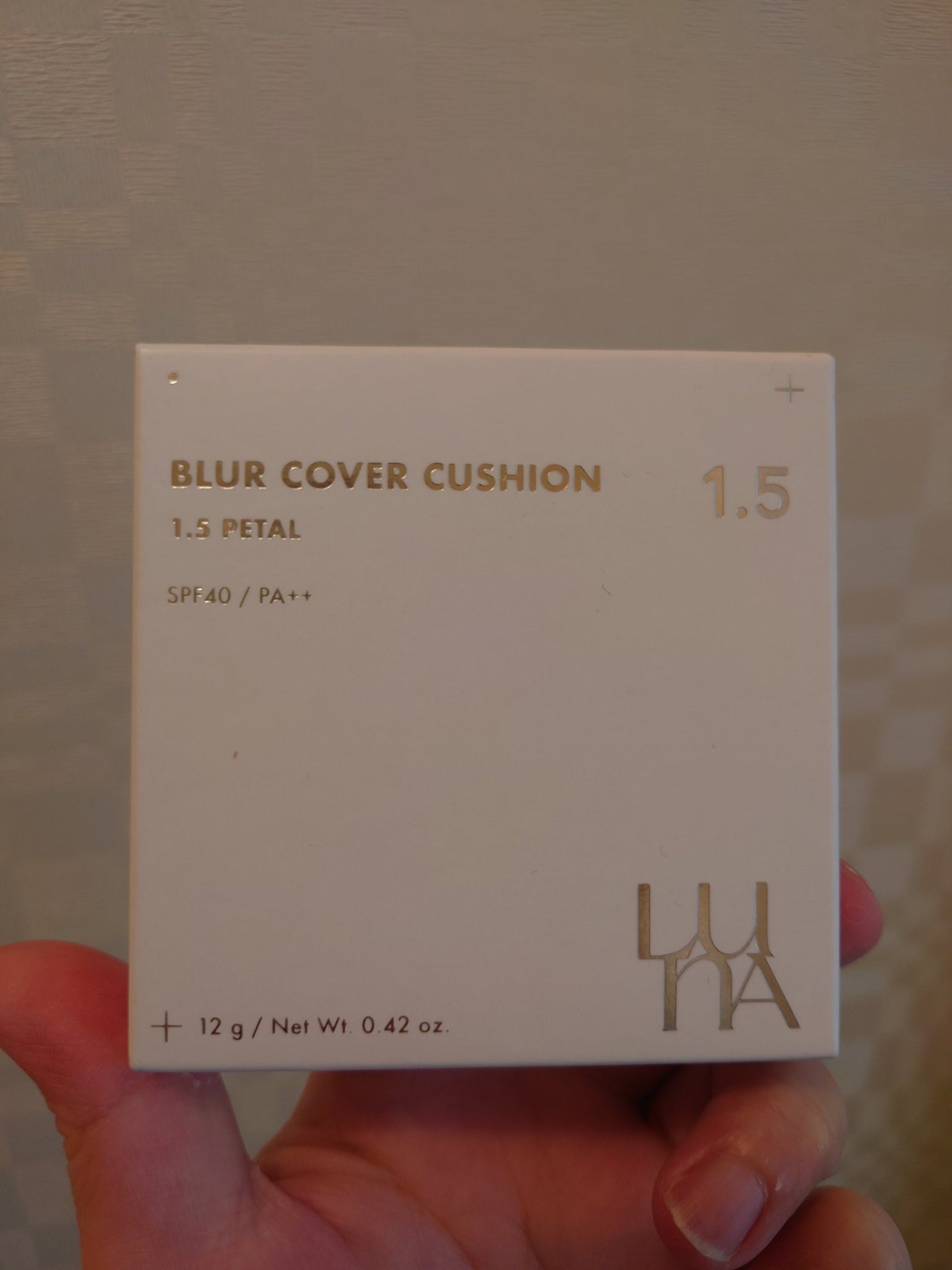ブラーカバークッション/LUNA/クッションファンデーションを使ったクチコミ(1枚目)