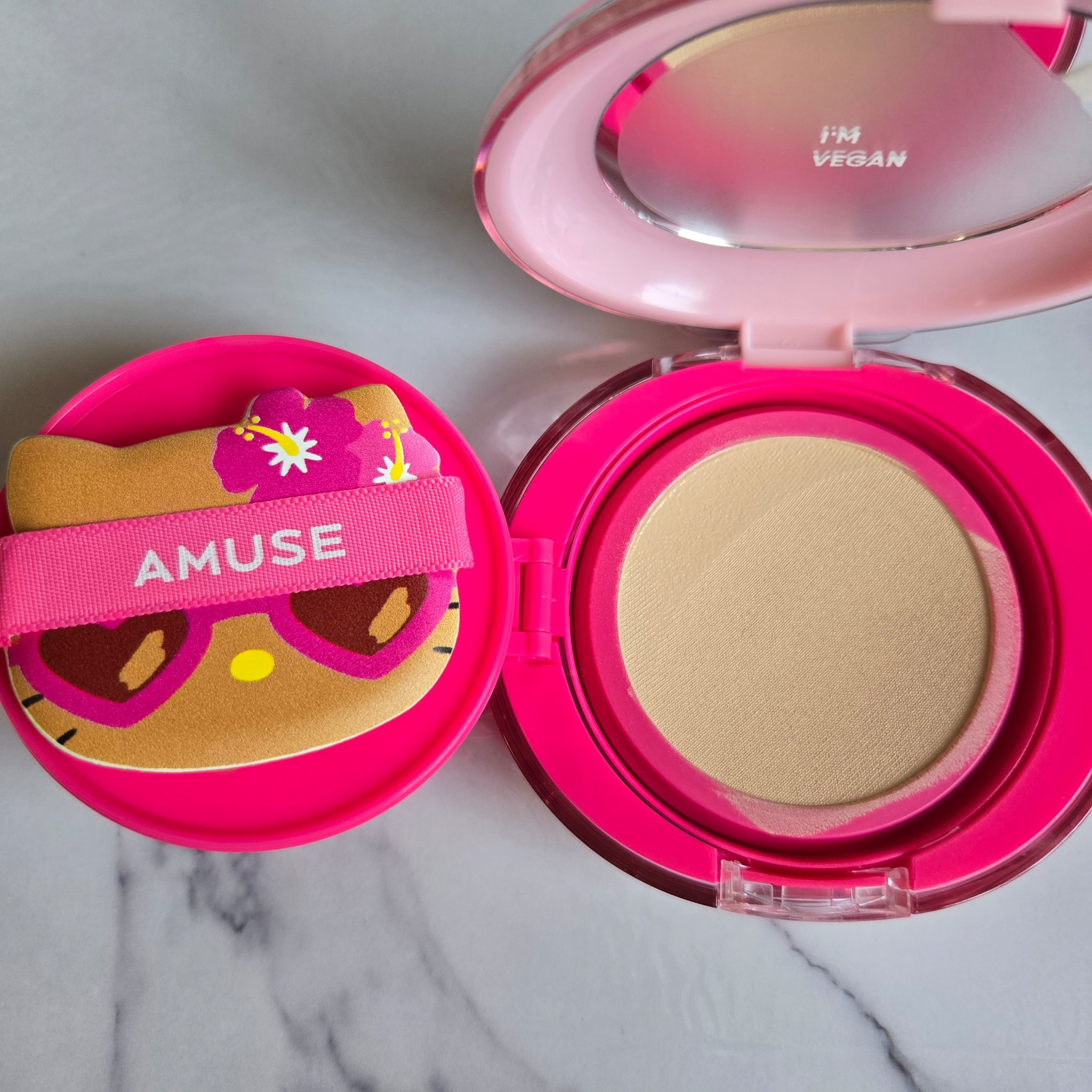 セラミックスキンパーフェクタークッション/AMUSE/ファンデーションを使ったクチコミ（1枚目）