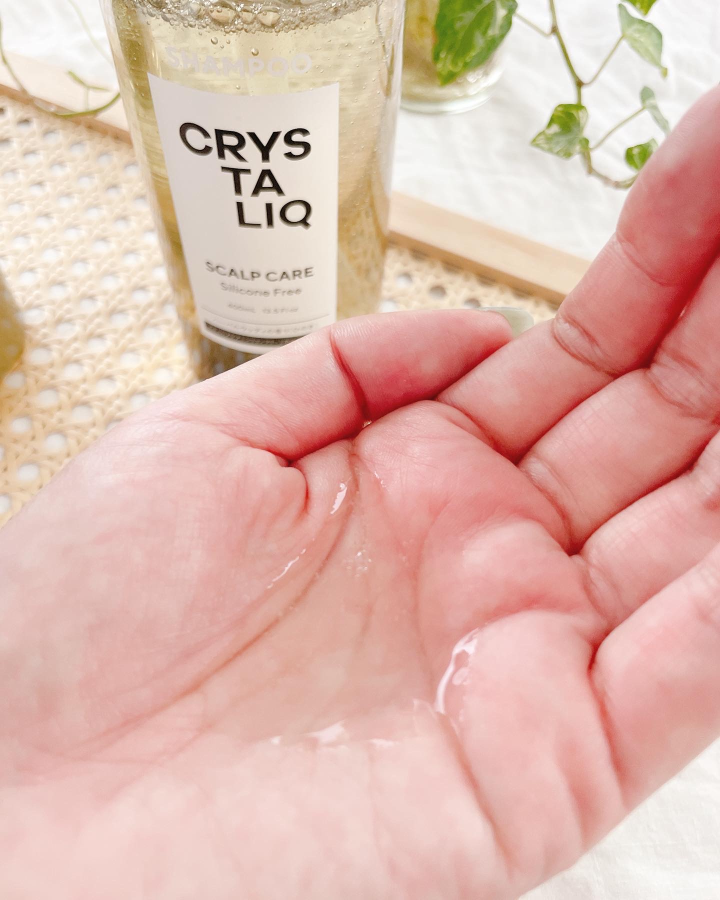 CRYSTALIQ スキャルプケア シャンプー/トリートメント/Crystaliq /市販シャンプーを使ったクチコミ（2枚目）