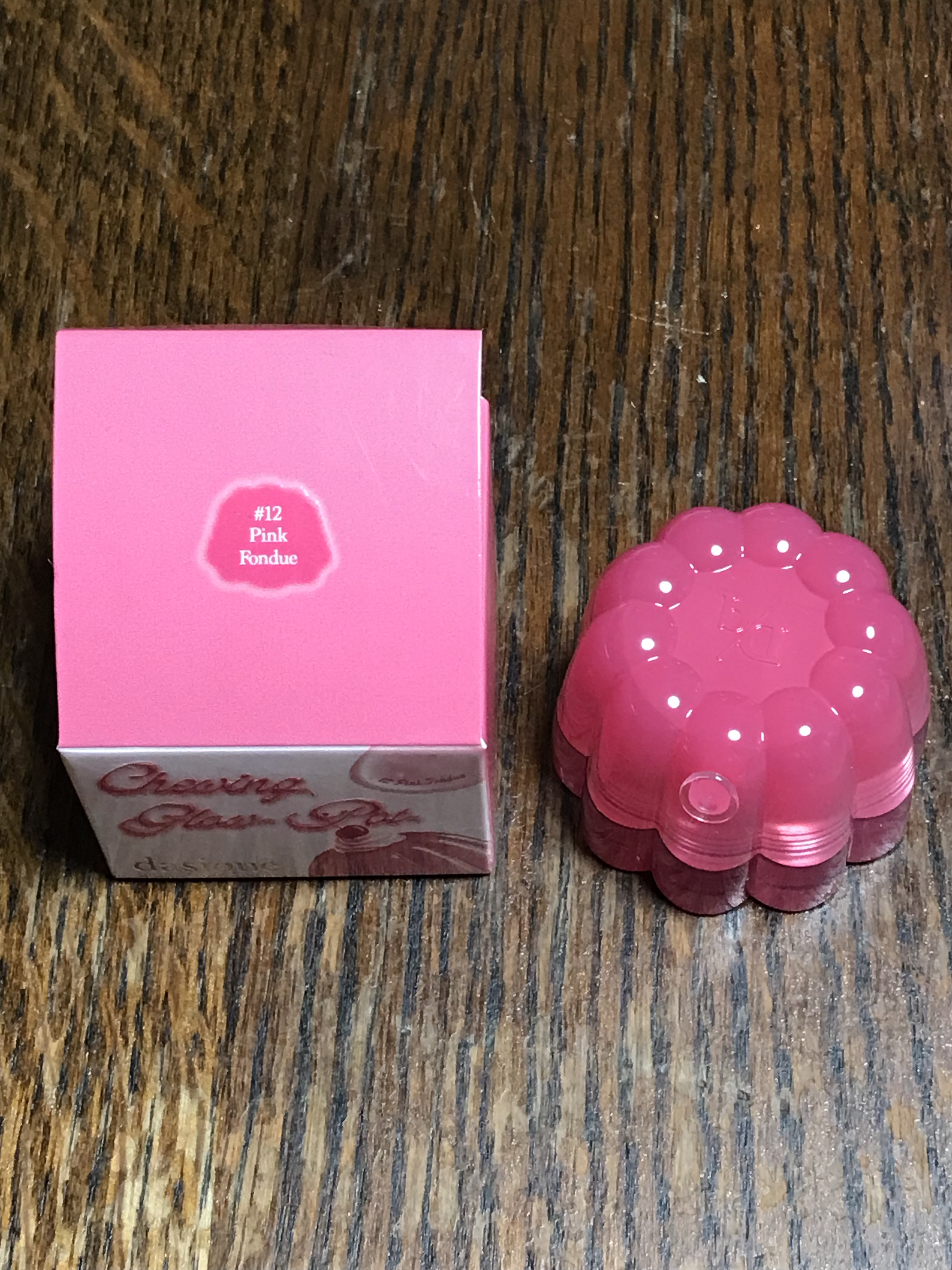 チューインググロウポット 12 ピンクフォンデュ/dasique/口紅を使ったクチコミ（1枚目）