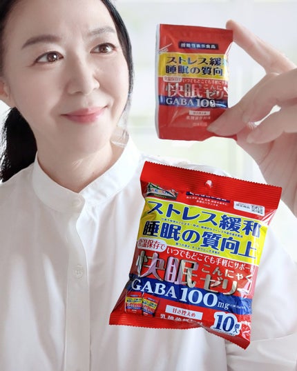 快眠こんにゃくゼリー/こんにゃくパーク/その他食品を使ったクチコミ(1枚目)