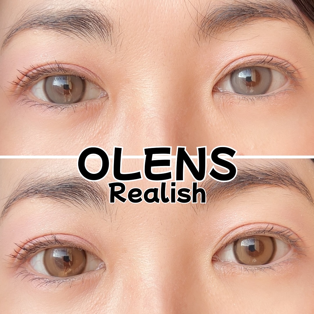 Realish 1day/OLENS/ワンデー（１DAY）カラコンを使ったクチコミ（1枚目）