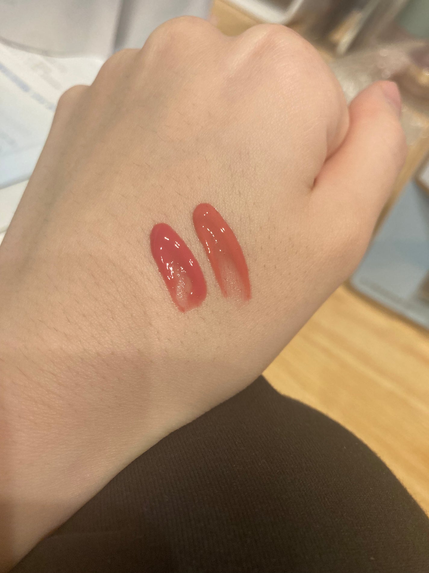 ザ ジューシーラスティングティント/rom&nd/リップティントを使ったクチコミ(2枚目)